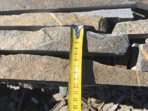 Горбушка златолит мультиколор для облицовки купить в Истре