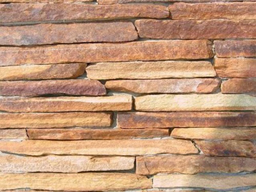 Горбушка златолит золотистый для облицовки купить в Истре