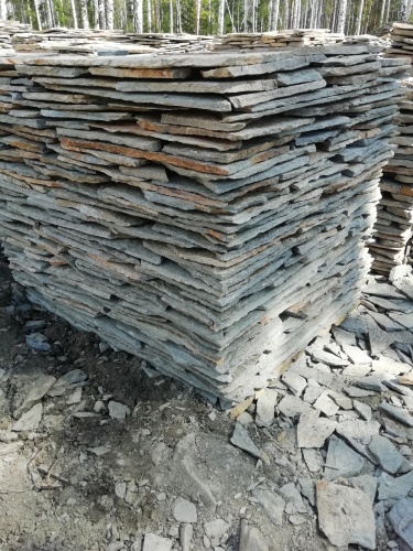 Плитняк златолит Уральский  для фасада купить в Истре