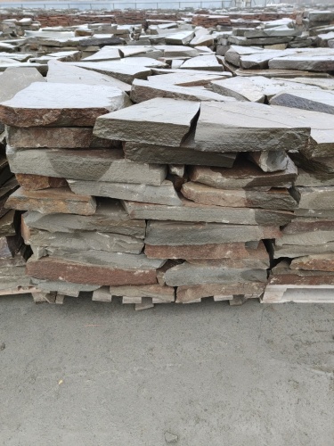 Плитняк песчаник серо-зелёный для мощения 60-65 мм купить в Истре